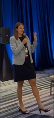 Dr. Jen Halter presenting